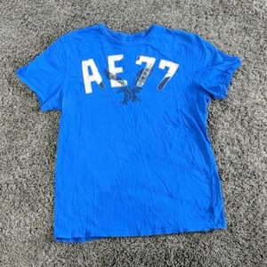 Blue AE tshirt mens good condition size medium